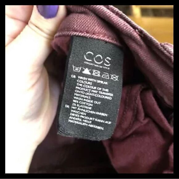 COS Red Skinny Jeans - 32 - Picture 11 of 11